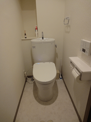 既存トイレをさわやかに♪